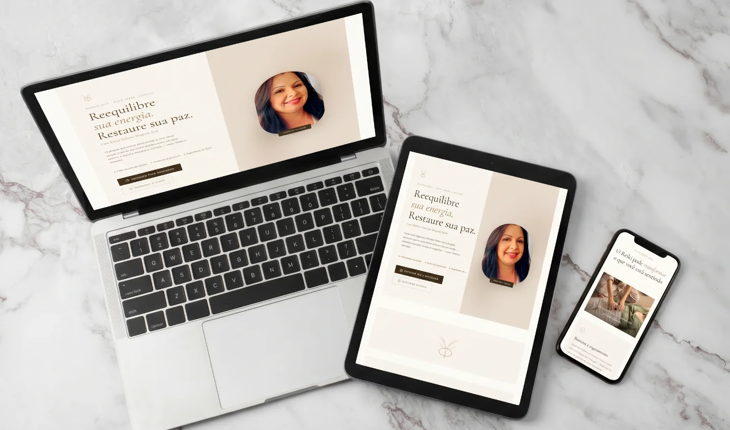 Site Sirlene Nabarro — Terapeuta Reiki Curitiba